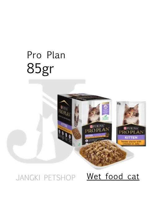 Pro Plan Pouch Kitten Chicken 85 gr (12 pcs) - Makanan Pouch Kucing 85 gr (12 pcs)