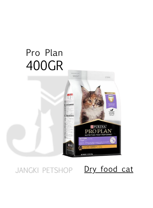 Pro Plan Cat Kitten Chicken & Rice 400 gr - Makanan Kering Kucing 400 gr