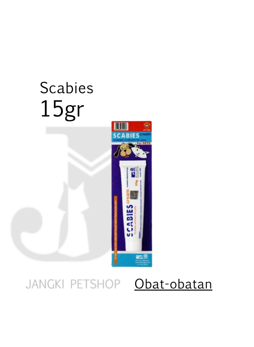 Scabies Cream 15 gr - Obat Hewan 15 gr Per 1 Pcs