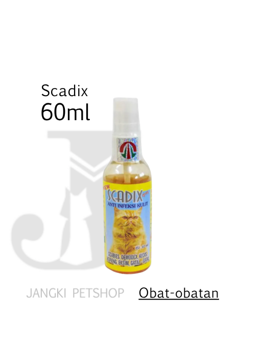 Scadix Spray 60 ml - Obat Hewan 60 ml Per 1 Pcs