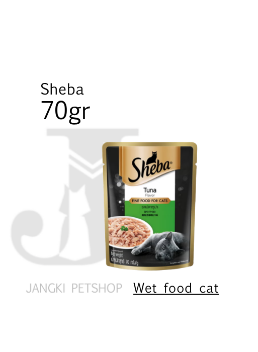 Sheba Pouch Tuna 70 gr - Makanan Pouch Kucing 70 gr