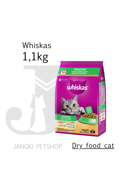 Whiskas Urinary Care 1,1 kg - Makanan Kering Kucing 1,1 kg