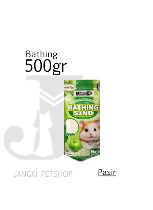 Bathing Sand Hamster Apple 500 gr - Pasir Hamster 500 gr