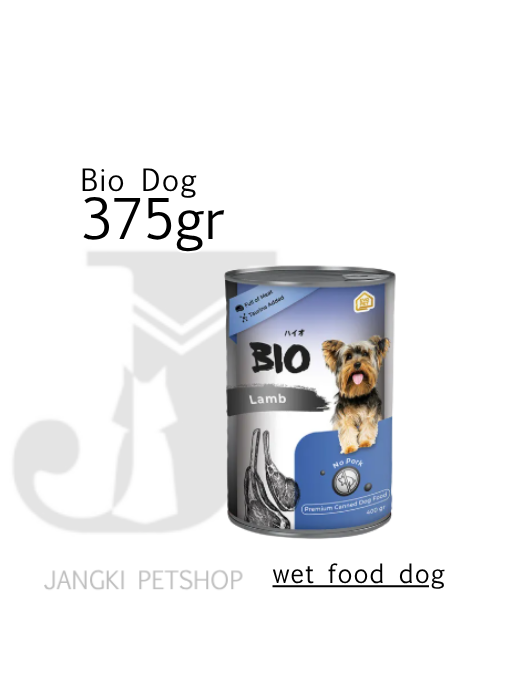 Bio Dog Lamb 375 gr kl - Makanan Kaleng Anjing 375 gr