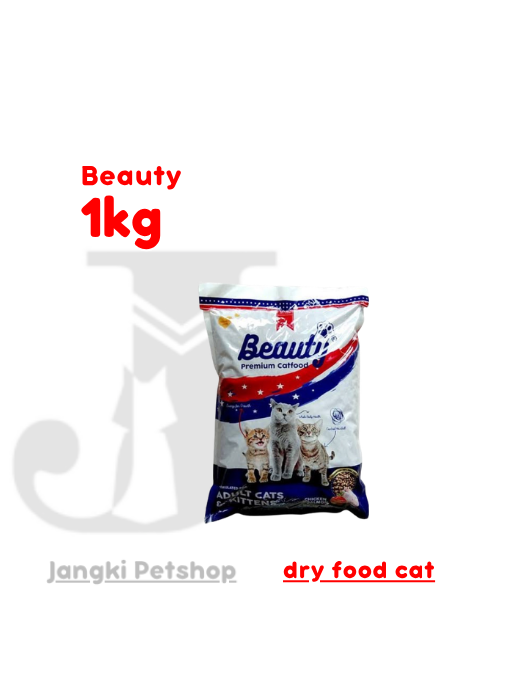 Beauty Cat Food Gold Persian 1 kg - Makanan Kering Kucing 1 kg