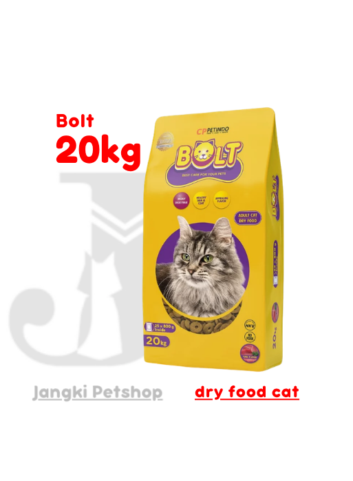 Bolt Cat Tuna 20 kg (Donat) - Makanan Kering Kucing 20 kg