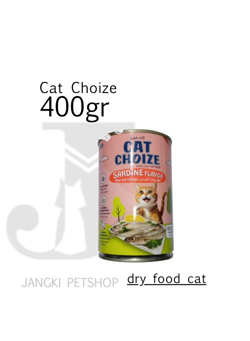 Cat Choize Adult Sardine Flavour 400 gr - Makanan Kering Kucing 400 gr