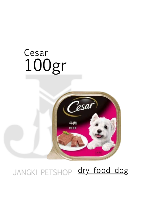 Cesar Beef 100 gr - Makanan Kering Anjing 100 gr