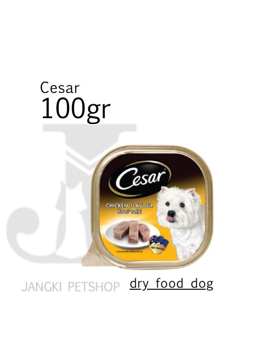 Cesar Chicken 100 gr - Makanan Kering Anjing 100 gr