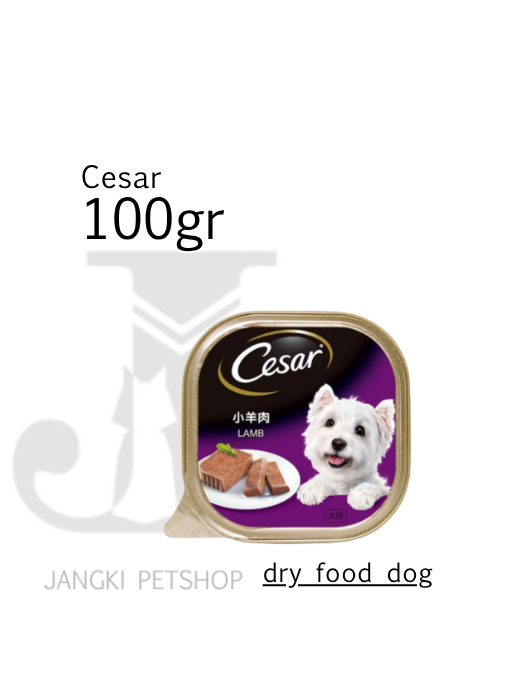 Cesar Lamb 100 gr - Makanan Kering Anjing 100 gr