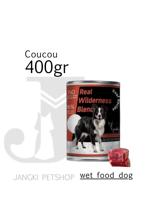 Coucou Dog Beef 400 gr - Makanan Kering Anjing 400 gr