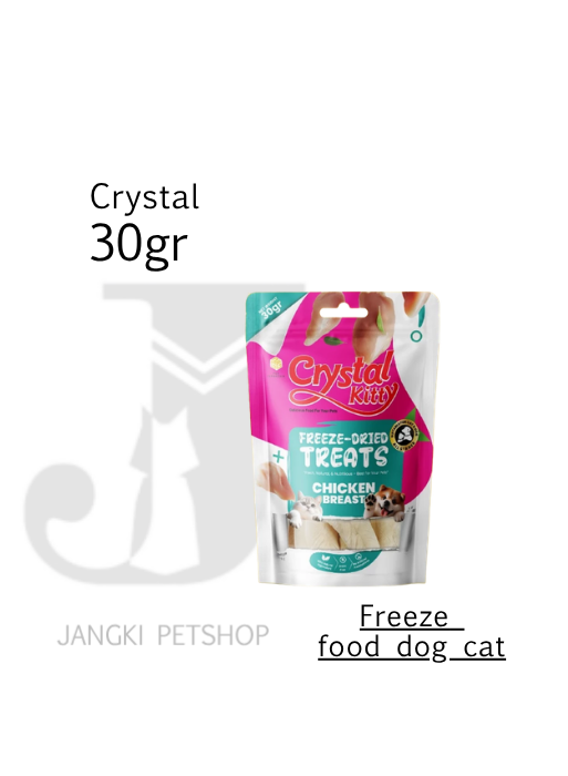 Crystal Kitty Treats Chicken Breast 30 gr - Snack Kucing 30 gr