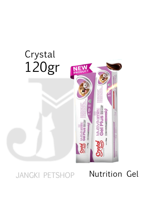 Crystal Kitty Pet Nutrition Gel Chicken 120 gr - Vitamin Kucing 120 gr