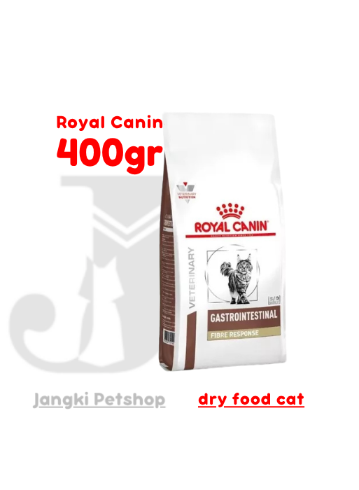 Royal Canin Gastro Intestinal Fibre Response (400gr) Dry Makanan Kucing - Veterinary Diet