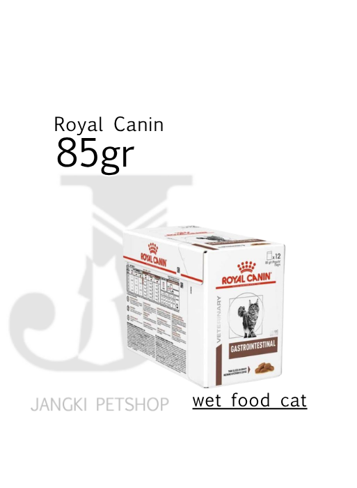 Royal Canin Gastro Intestinal (85gr x12pcs) Pouch Cat Food - Veterinary Diet