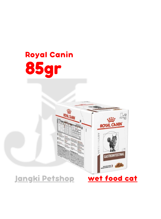 Royal Canin Gastro Intestinal (85gr x12pcs) Pouch Makanan Kucing - Veterinary Diet