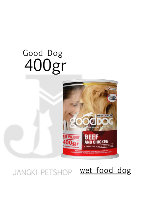 Best In Show Good Dog Adult Beef 400 gr - Makanan Kering Anjing 400 gr