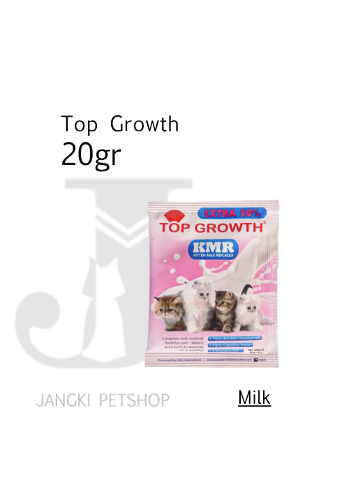 Top Growth 20 gr - Susu Hewan 20 gr