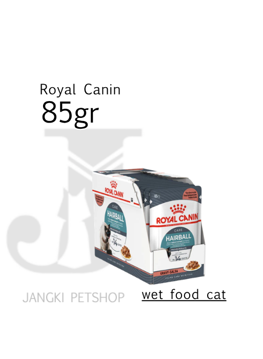 Royal Canin Hairball Care (85gr x12pcs) Pouch Cat Food - Feline Care Nutrition