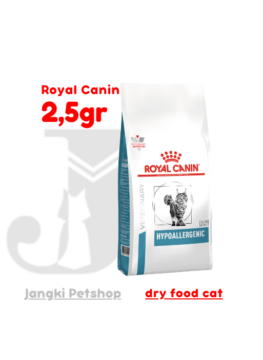 Royal Canin Hypoallergenic (2,5kg) Dry Makanan Kucing - Veterinary Diet