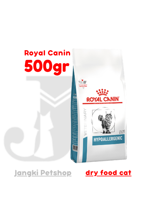 Royal Canin Hypoallergenic (Repack) (500gr) Dry Makanan Kucing - Veterinary Diet