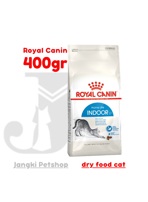 Royal Canin Indoor 27 (400gr) Dry Makanan Kucing - Feline Health Nutrition