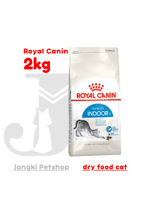 Royal Canin Indoor 27 (2kg) Dry Makanan Kucing - Feline Health Nutrition
