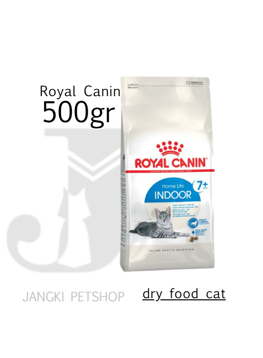 Royal Canin Indoor +7 (Repack) (500gr) Dry Cat Food - Feline Health Nutrition