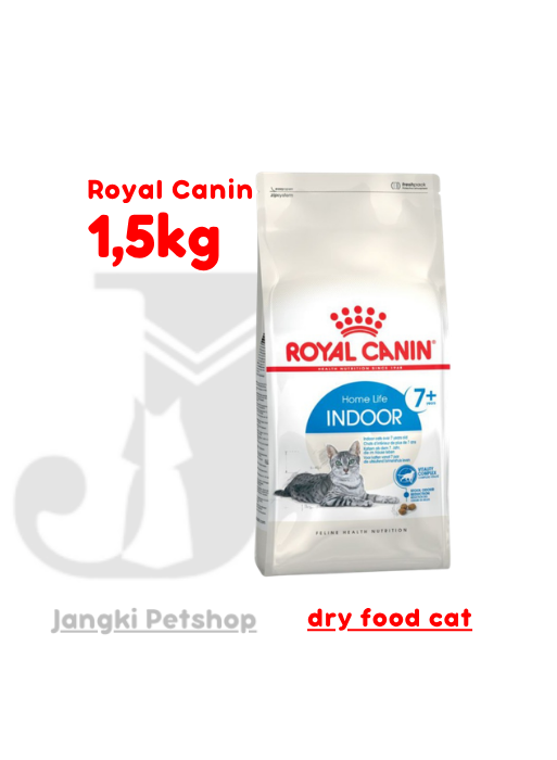 Royal Canin Indoor +7 (1,5kg) Dry Makanan Kucing - Feline Health Nutrition