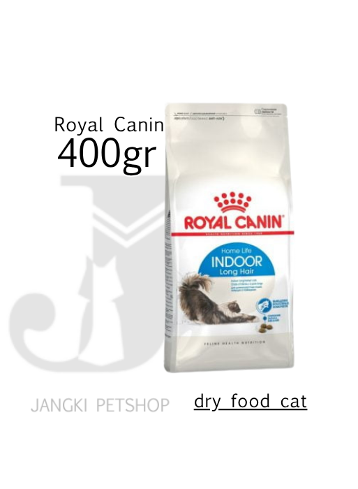 Royal Canin Indoor 27 Long Hair (400gr) Dry Cat Food - Feline Health Nutrition
