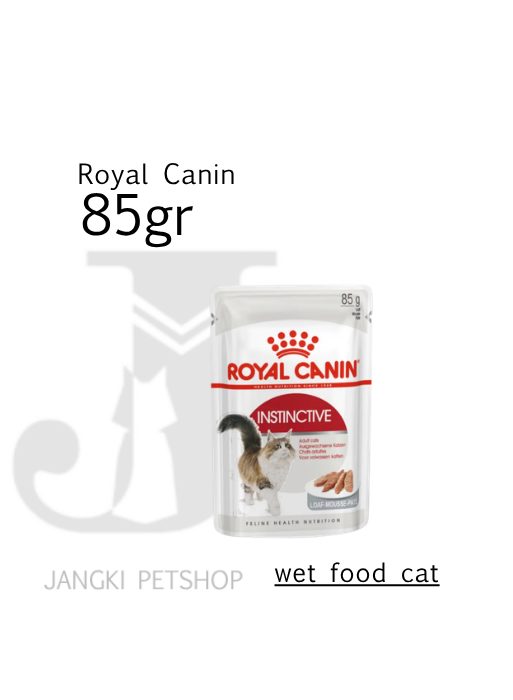 Royal Canin Instinctive Loaf Adult (85gr) Pouch Cat Food Dewasa - Feline Health Nutrition