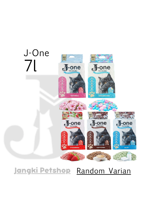J-One Tofu 7 L - Makanan Kering Kucing 7 L