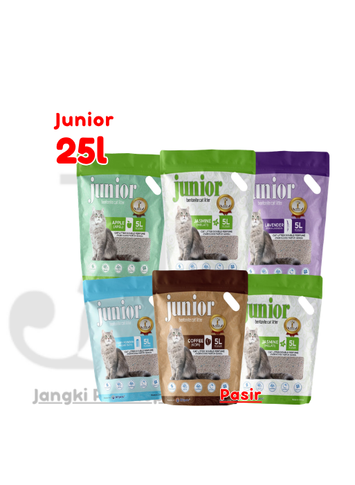 Junior Catsand 25 L - Pasir Kucing 25 L