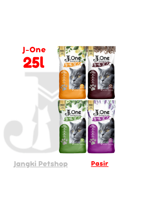 J-One Cat Litter 25 L - Pasir Kucing 25 L