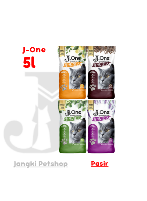 J-One Cat Litter 5 L - Pasir Kucing 5 L