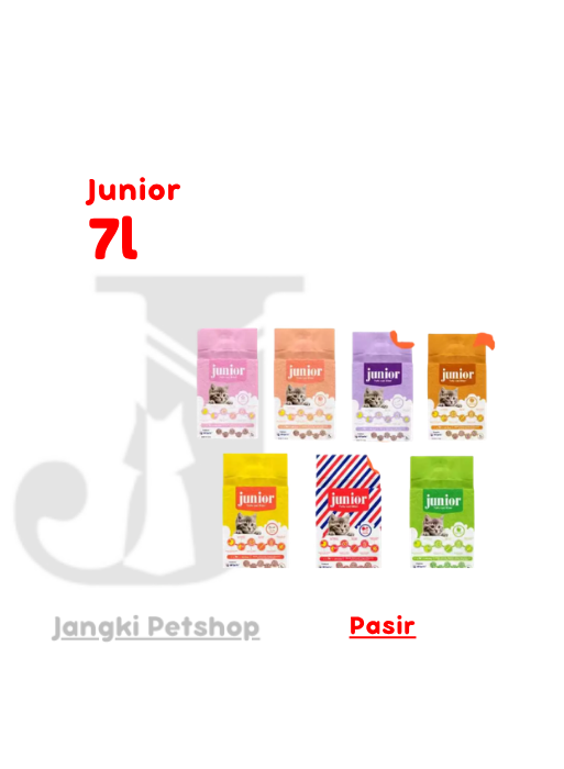 Junior Tofu Soya 7 L - Pasir Kucing 7 L