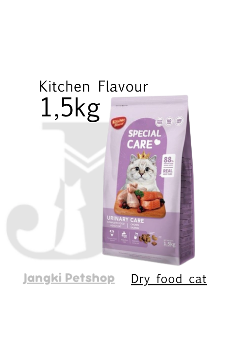 Kitchen Flavour Cat Adult Urinary 1,5 kg - Makanan Kering Kucing 1,5 kg