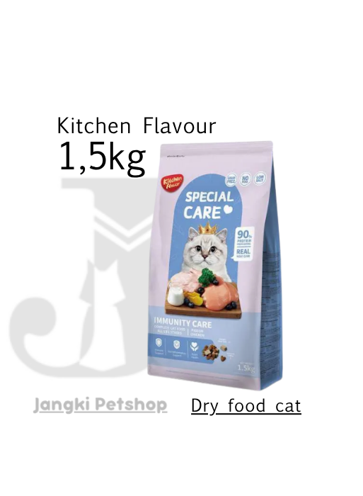 Kitchen Flavour Cat Immunity 1,5 kg - Makanan Kering Kucing 1,5 kg