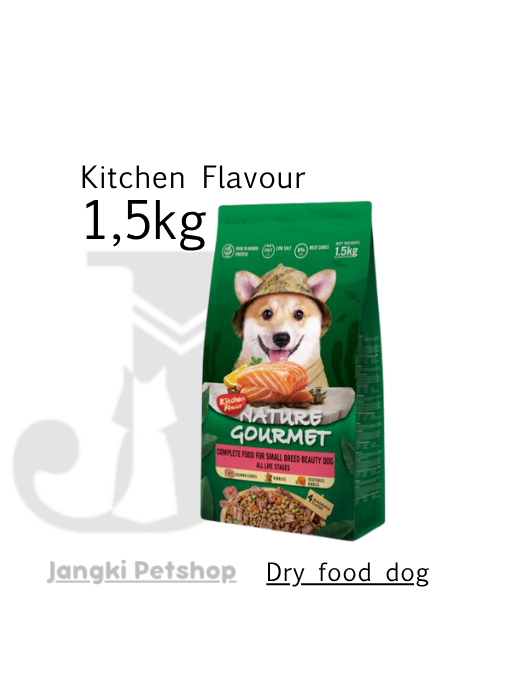 Kitchen Flavour Dog Beauty Salmon 1,5 kg - Makanan Kering Anjing 1,5 kg