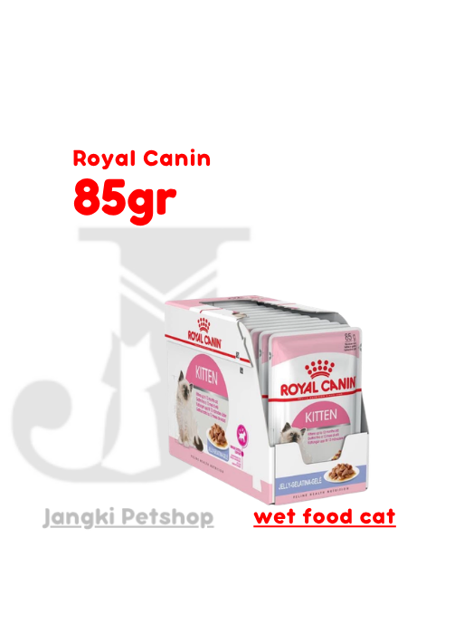 Royal Canin Instinctive Jelly Kitten (85gr x12pcs) Pouch Makanan Kucing Anak Kucing - Feline Health Nutrition