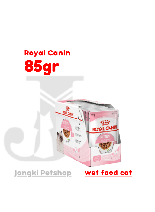 Royal Canin Instinctive Gravy Kitten (85gr x12pcs) Pouch Makanan Kucing Anak Kucing - Feline Health Nutrition