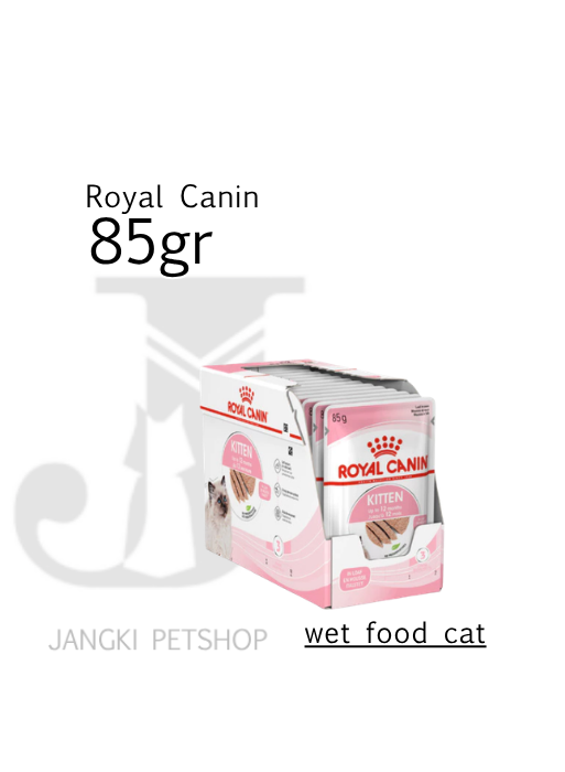 Royal Canin In Loaf Kitten (85gr x12pcs) Pouch Cat Food Anak Kucing - Feline Health Nutrition