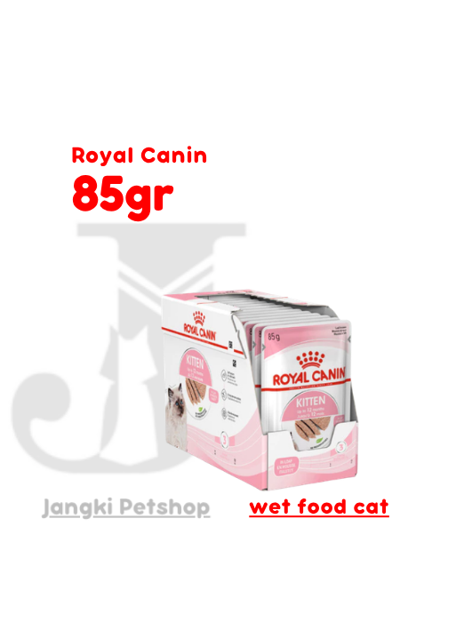 Royal Canin In Loaf Kitten (85gr x12pcs) Pouch Makanan Kucing Anak Kucing - Feline Health Nutrition