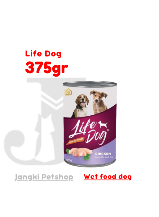 Life Dog Chicken 375 gr - Makanan Kering Anjing 375 gr