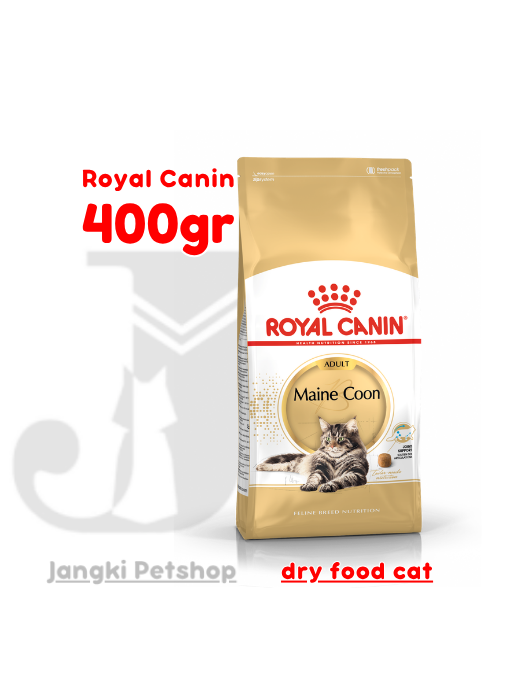 Royal Canin Maincoon Adult (400gr) Dry Makanan Kucing Dewasa - Feline Breed Nutrition