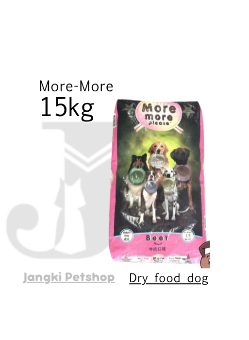 More-More Dog Beef 15 kg - Makanan Kering Anjing 15 kg