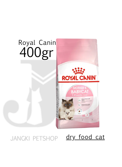Royal Canin 34 Mother & Baby (400gr) Dry Cat Food Induk & Anak Kucing - Feline Health Nutrition