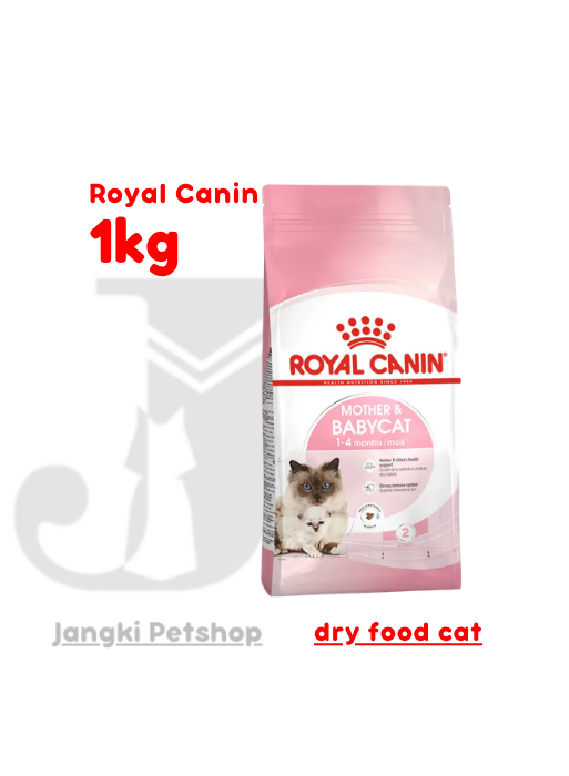 Royal Canin 34 Mother & Baby (1kg) Dry Makanan Kucing Induk & Anak Kucing - Feline Health Nutrition