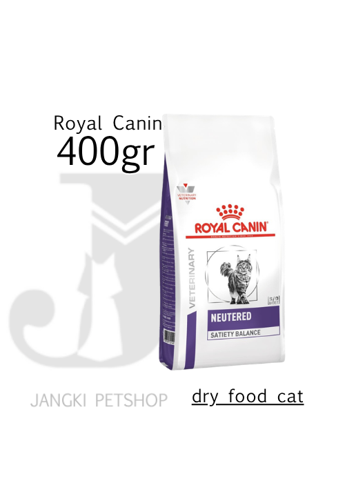 Royal Canin Satiety Balance Neutered (400gr) Dry Cat Food Steril - Veterinary Health Nutrition