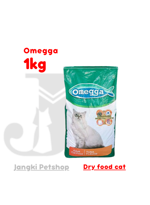 Omega Cat 1 kg - Makanan Kering Kucing 1 kg